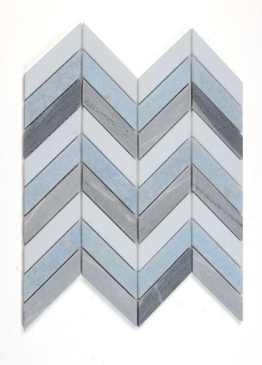 Chevron Deep Ocean 10.75 x 12.25