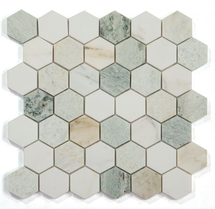 Hexagon Spring 2 x 2 11.75 x 12 - Hexagon Interiors