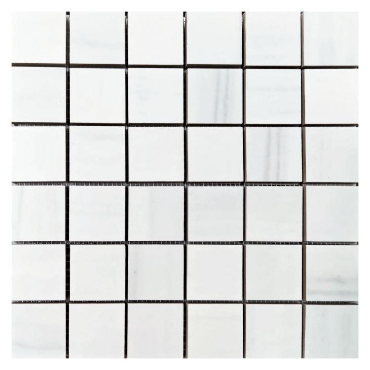 AN Dolomite Supreme Matte Mosaic 12 x 12 - Hexagon Interiors