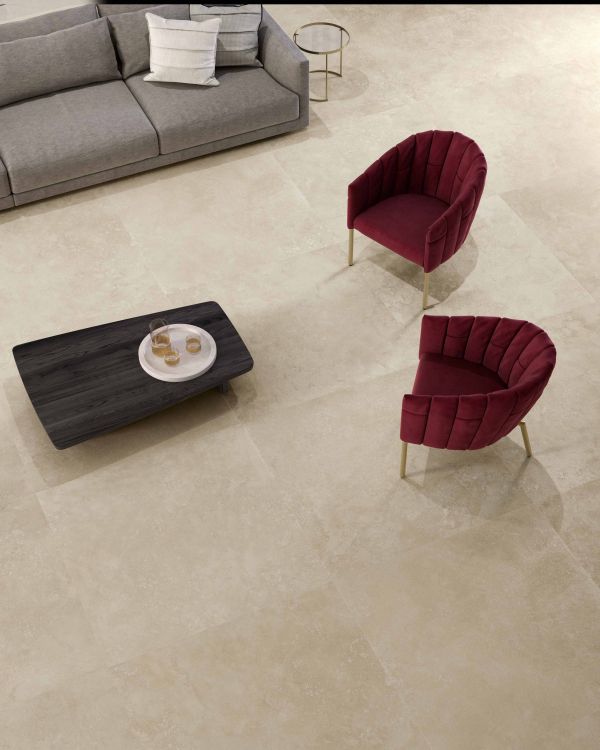 Sant'Agostino Appia Cross Cut Beige Matte 24 x 48
