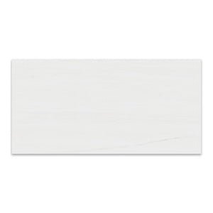 Bianco Dolomite White 18x36 Premium Honed Marble Tile