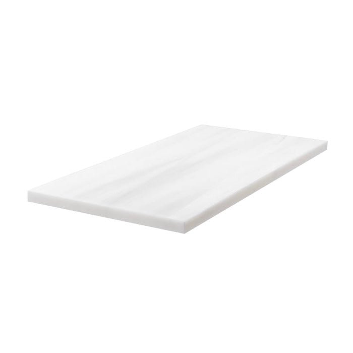 Bianco Dolomite White 12x24 Premium Honed Marble Tile - Hexagon Interiors