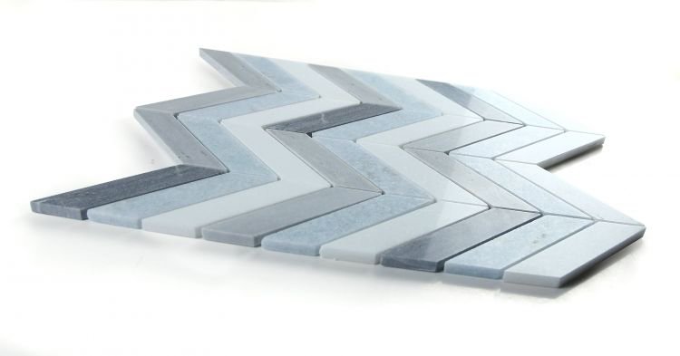 Chevron Deep Ocean 10.75 x 12.25