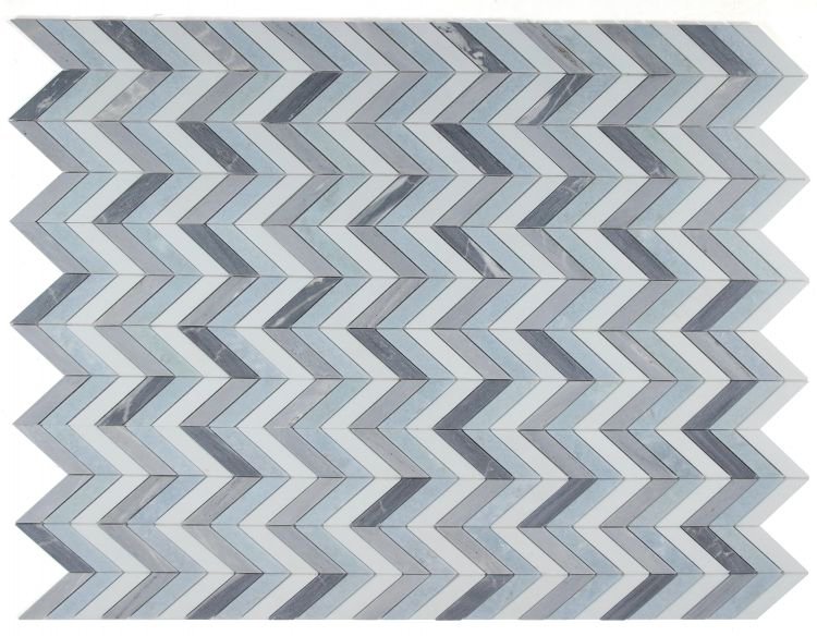 Chevron Deep Ocean 10.75 x 12.25