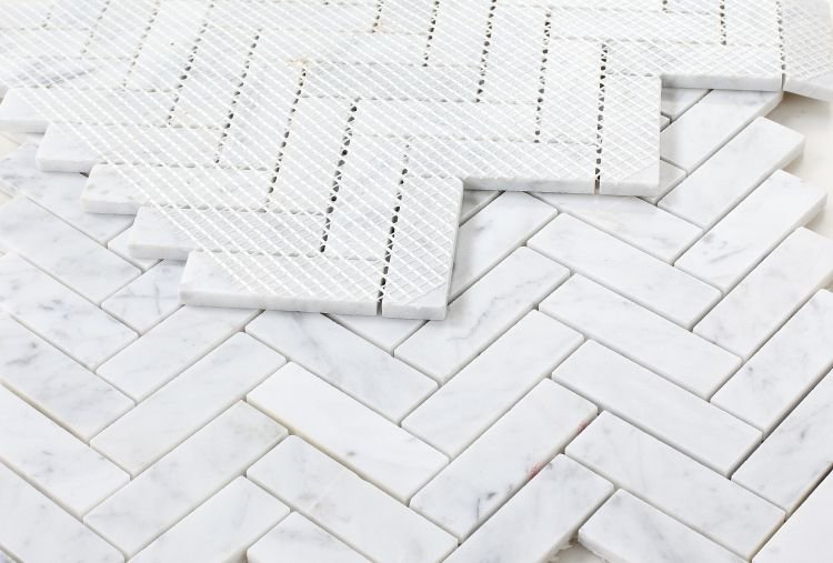 Chevron Long Carrara 11 x 12.50