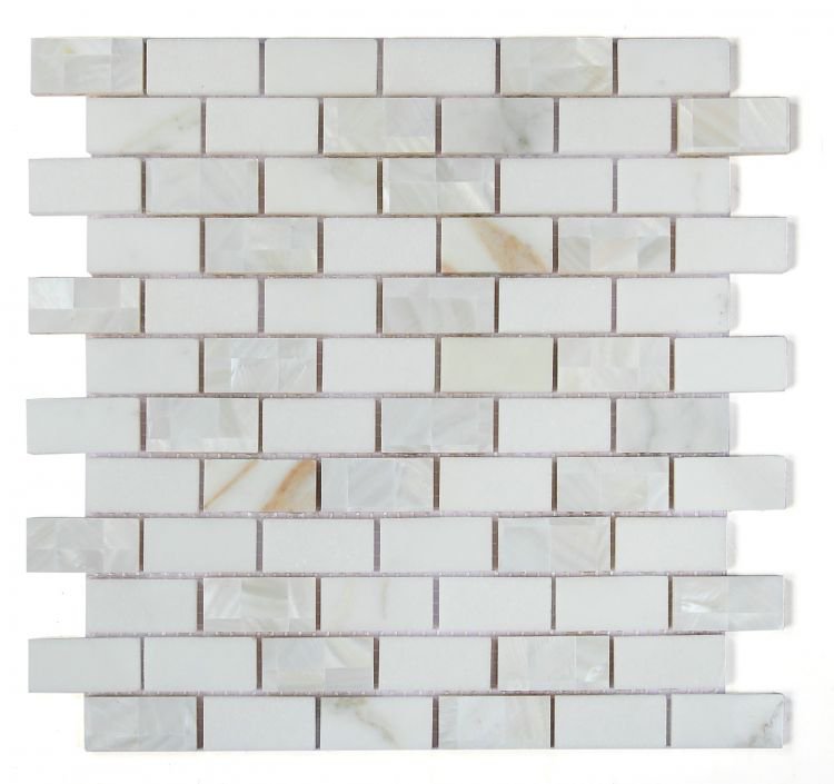 Diana Brick Calacatta 11.75 x 11.75 - Hexagon Interiors