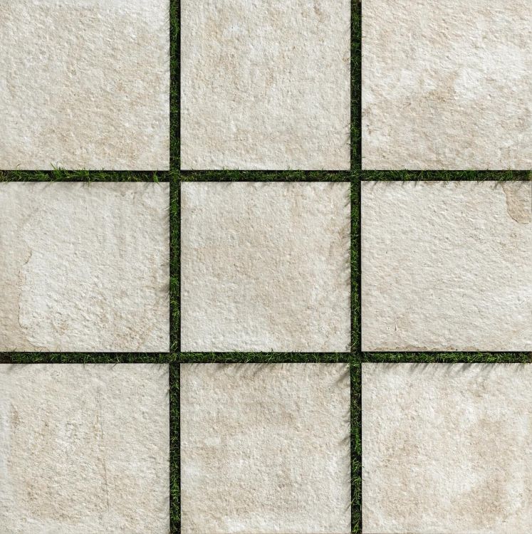 Earth Miami White 2cm Paver 24 x 24 - Hexagon Interiors