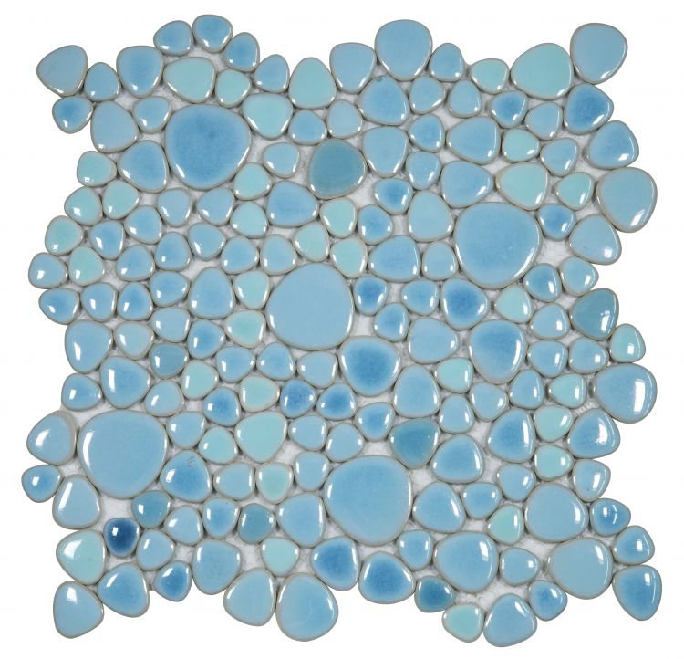 Growing Jewel Blue 11.5 x 11.5 - Hexagon Interiors