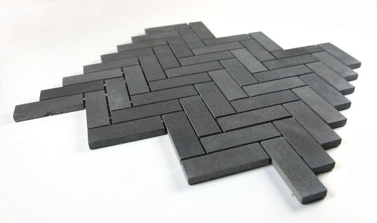 Herringbone Basalt 11 x 12.5
