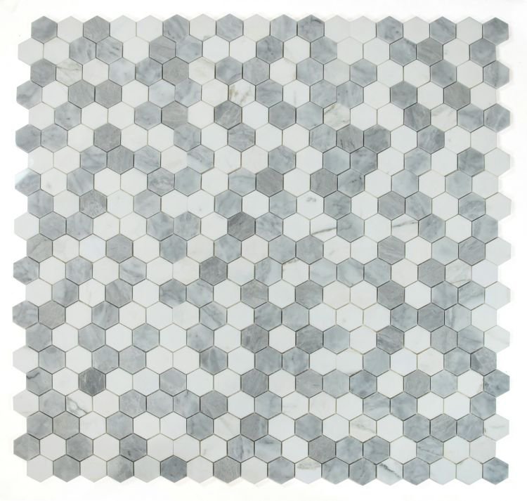 Hexagon City Grey 2 x 2 11.75 x 12
