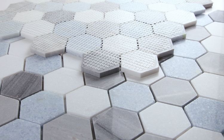 Hexagon Deep Ocean 2 x 2 12 x 11.75