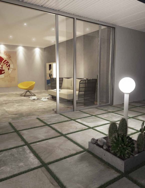 HGO205 Grey 2cm Paver 24 x 24