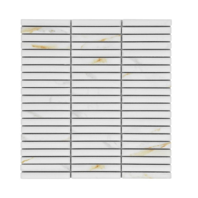 Hulu Calacatta Band Matte 11.25 x 12 - Hexagon Interiors