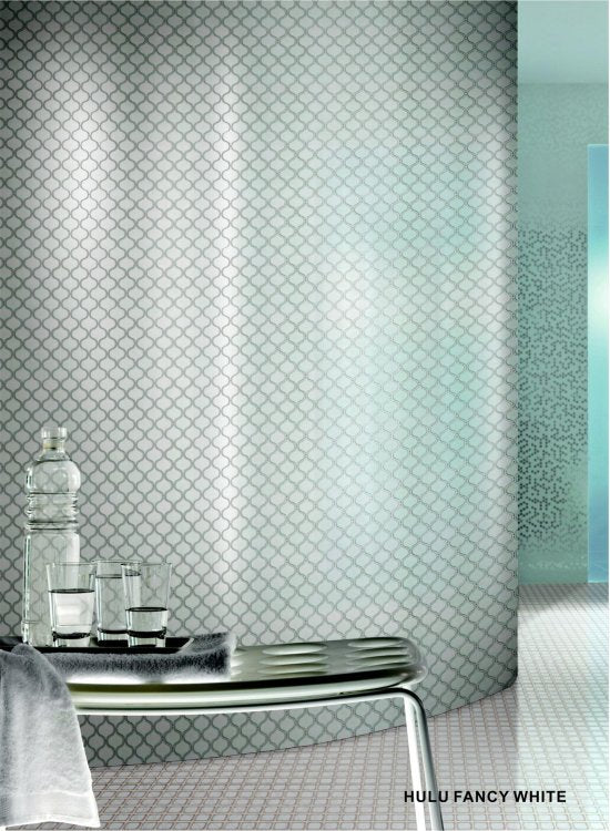 Hulu Fancy White 10.75 x 11.25