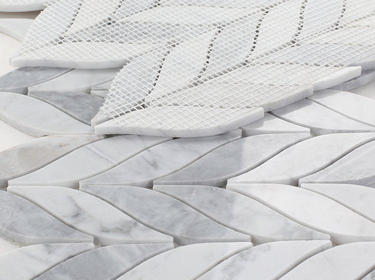 Leaf Loft 10 x 12, Carrara White Flower