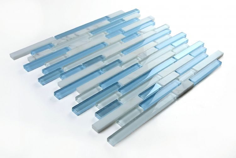 Linear Carrara Blue 11.75 x 12