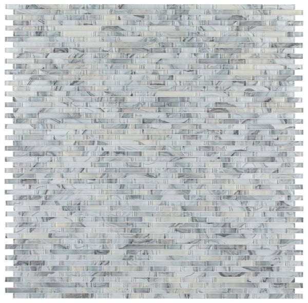 Grey Ikce Shell Linear Shell Grey 11.75 x 12