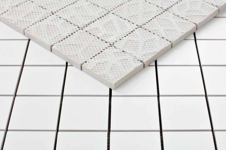 Malaysia Roy White Matte Mosaic 12 x 12