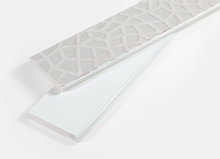 Malaysia Roy White Polished Bullnose 3 x 12