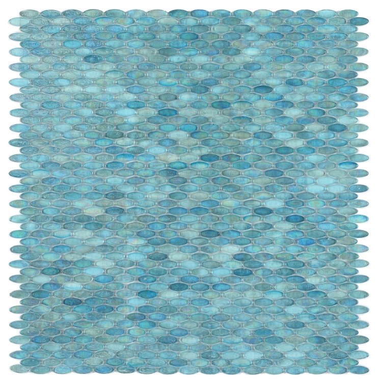 Malibu Turquoise Pebble (Mapei Adesilex-P10 REQUIRED) 11 x 11.50