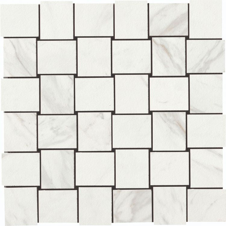 Marmi Calacatta Levigato Mosaic 12 x 12 - Hexagon Interiors