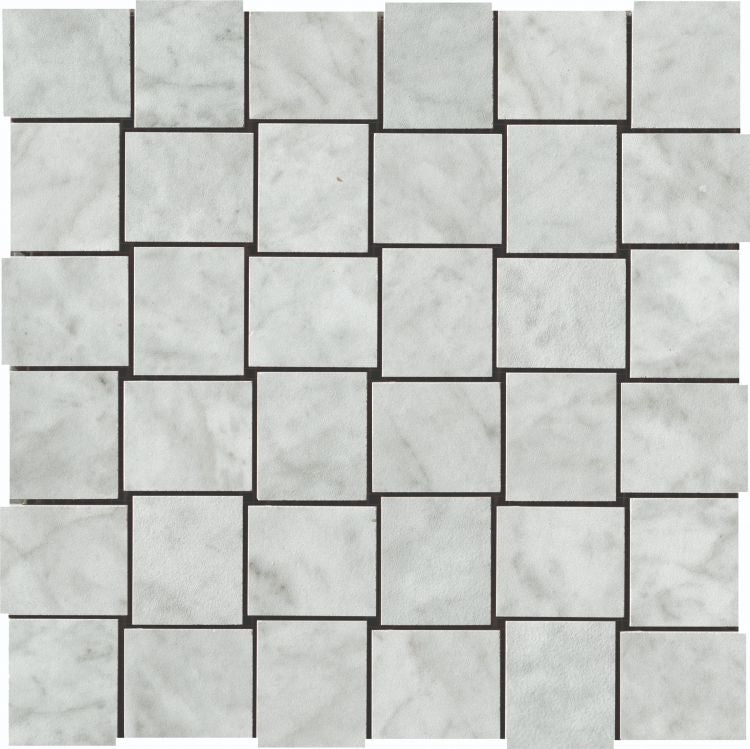Marmi Carrara Mosaic 12 x 12 - Hexagon Interiors