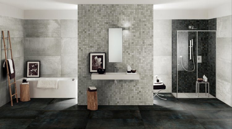 Matieres Nuage Mosaico 12 x 12 - Hexagon Interiors