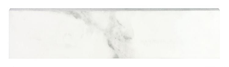 Origines Blanc Matte Bullnose 3 x 12 - Hexagon Interiors