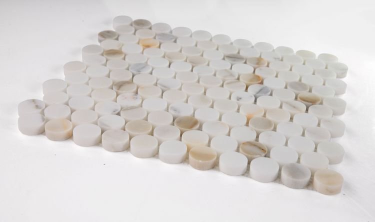 Penny Marble Calacatta Polished 11 x 11.75