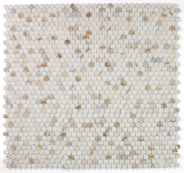 Penny Marble Calacatta Polished 11 x 11.75