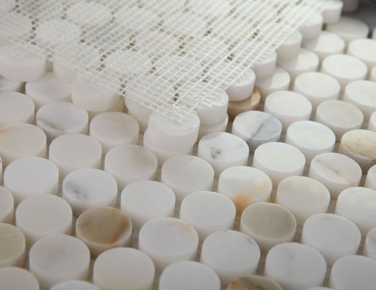 Penny Marble Calacatta Polished 11 x 11.75