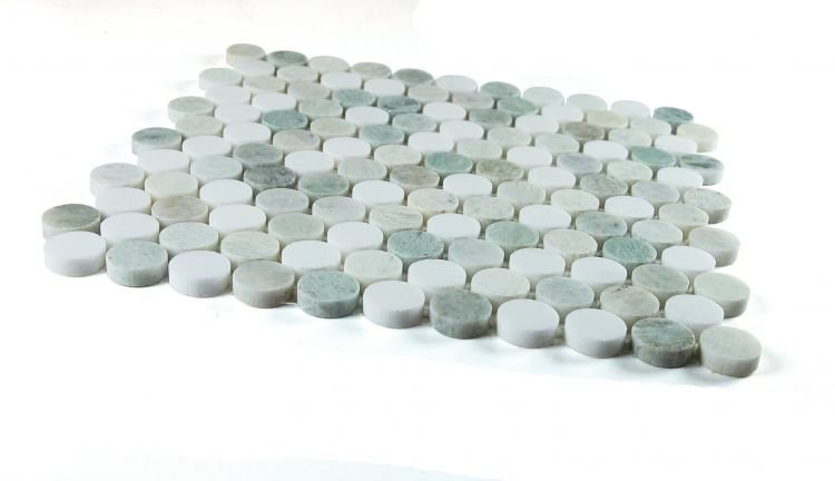 Penny Marble Green Honed 11 x 11.75