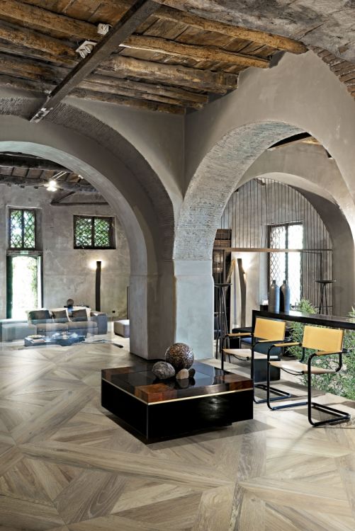 Planches Miel Decor 32 x 32 - Hexagon Interiors