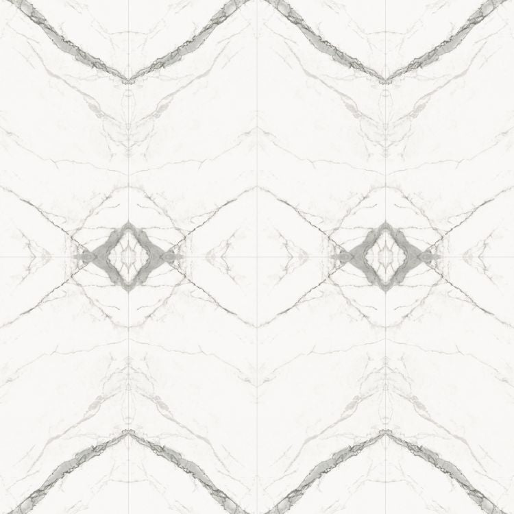 Prestigio Statuario Lucido Book Match 60 x 60