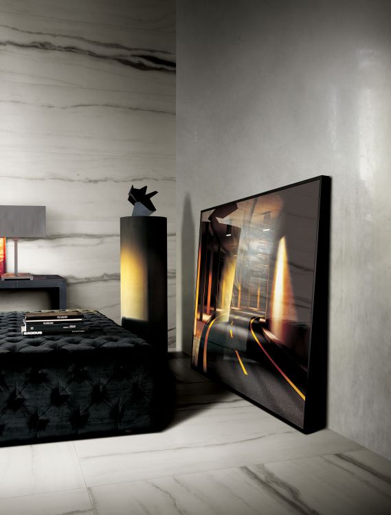 Prexious White Fantasy Glossy 24 x 48 - Hexagon Interiors