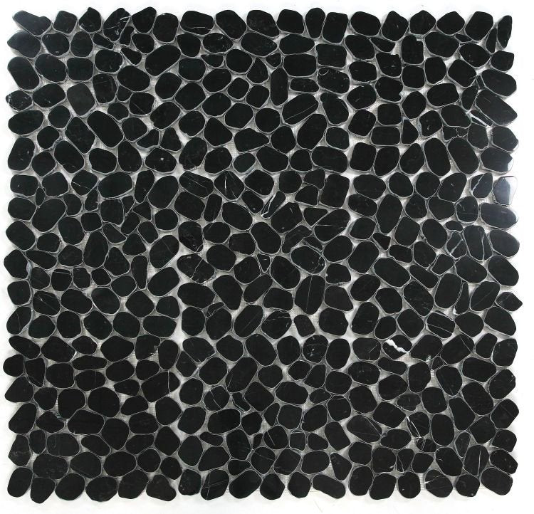 River Stone Marquina 12 x 12