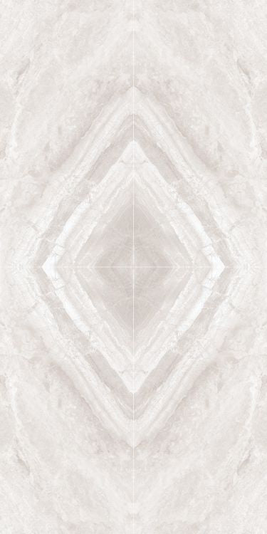 Supreme Ivory Book Match Deco 48 x 96