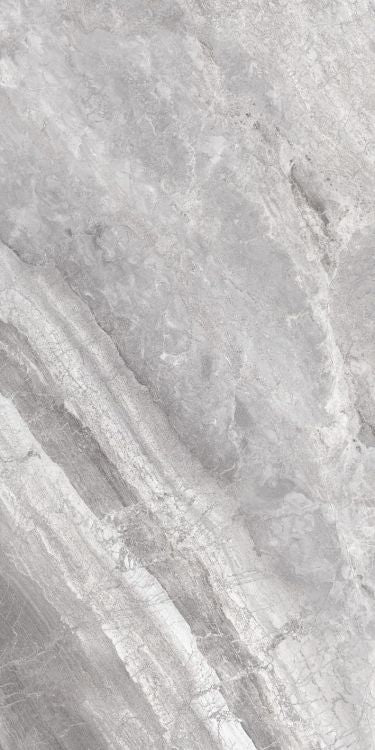 Supreme Silver Book Match Deco 48 x 96 - Hexagon Interiors